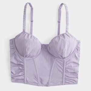 Gilly Hicks Light Purple Corset Top